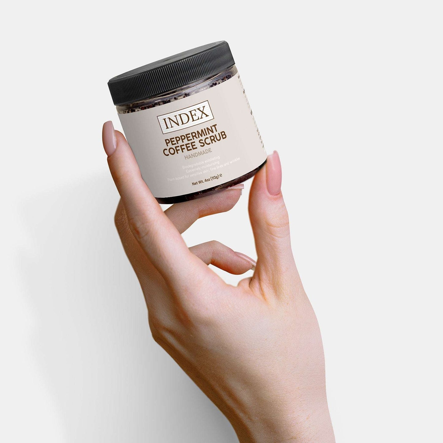 PEPPERMINT COFFEE SCRUB - indexvitamins.com # #