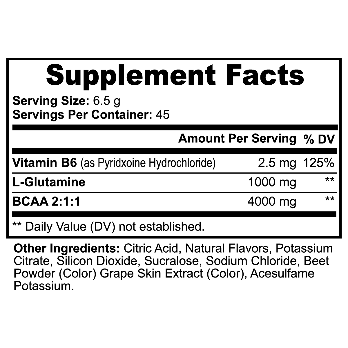 BCAA POWDER - indexvitamins.com # #