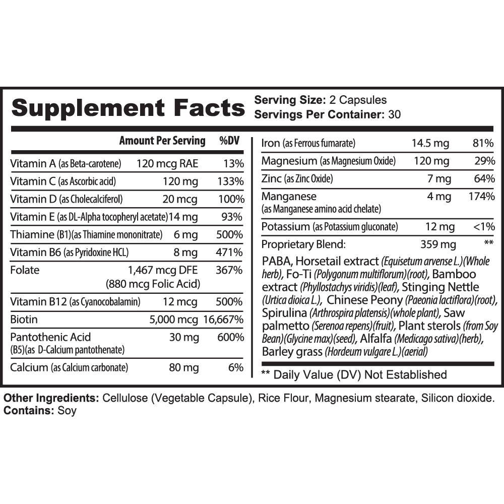 HAIR, SKIN AND NAILS - indexvitamins.com # #