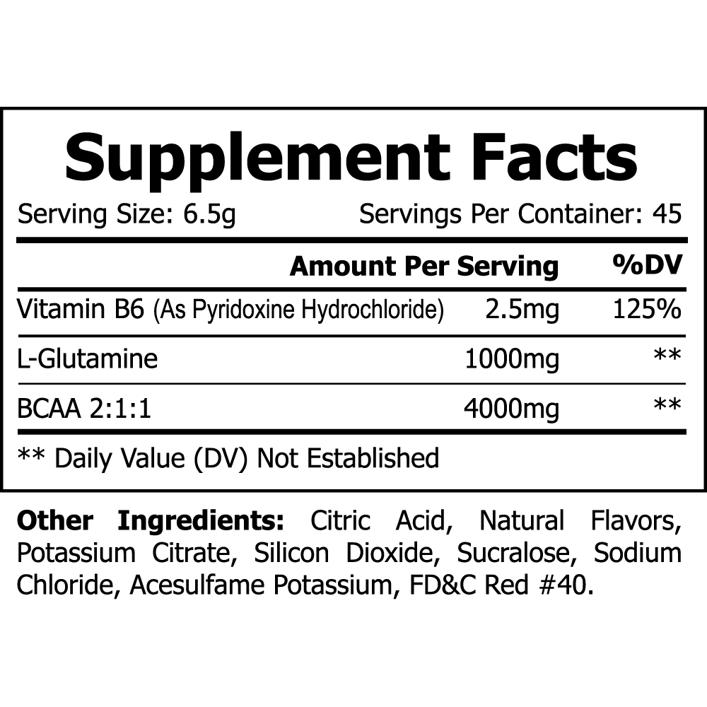 BCAA SHOCK POWDER - indexvitamins.com # #