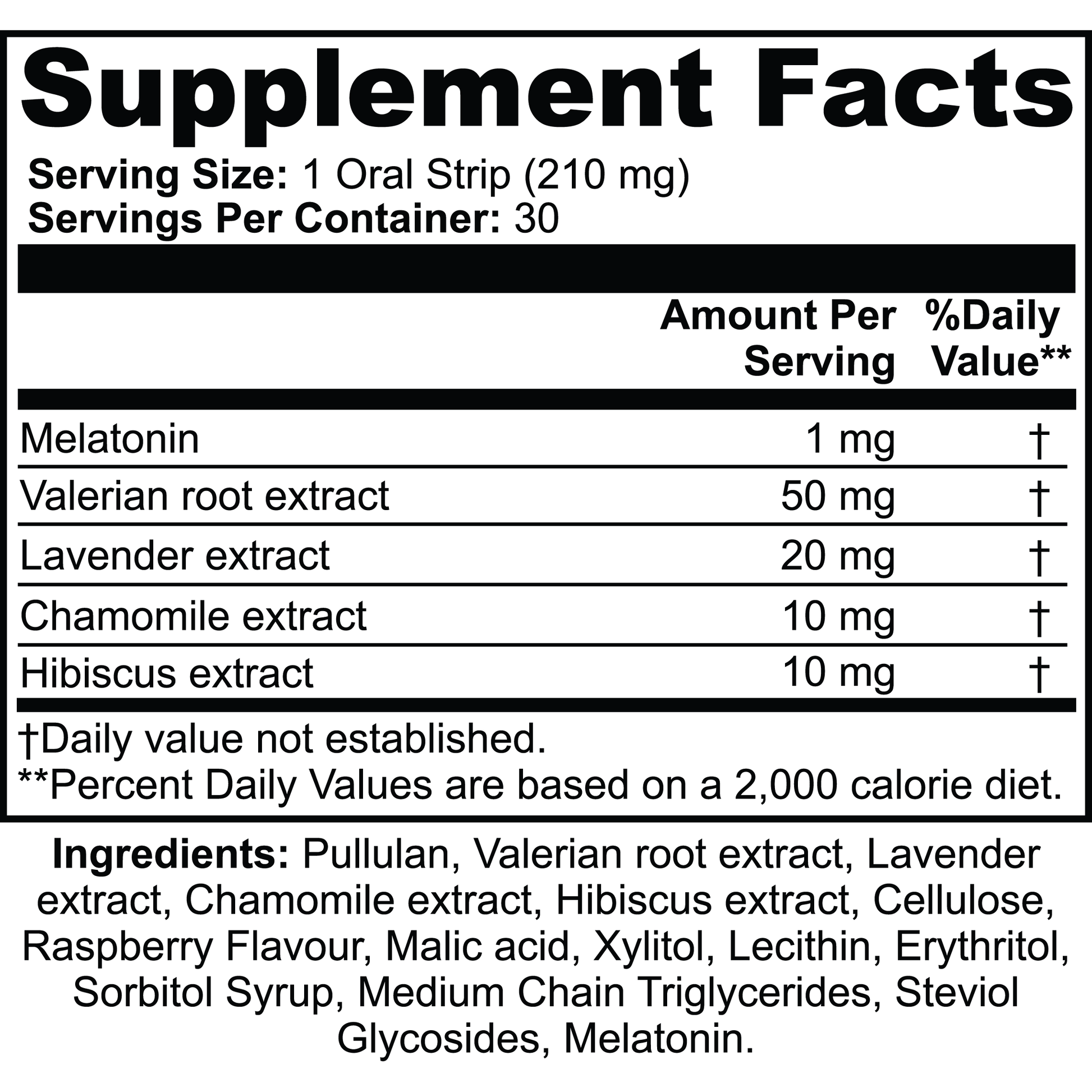 SLEEP STRIPS - indexvitamins.com # #