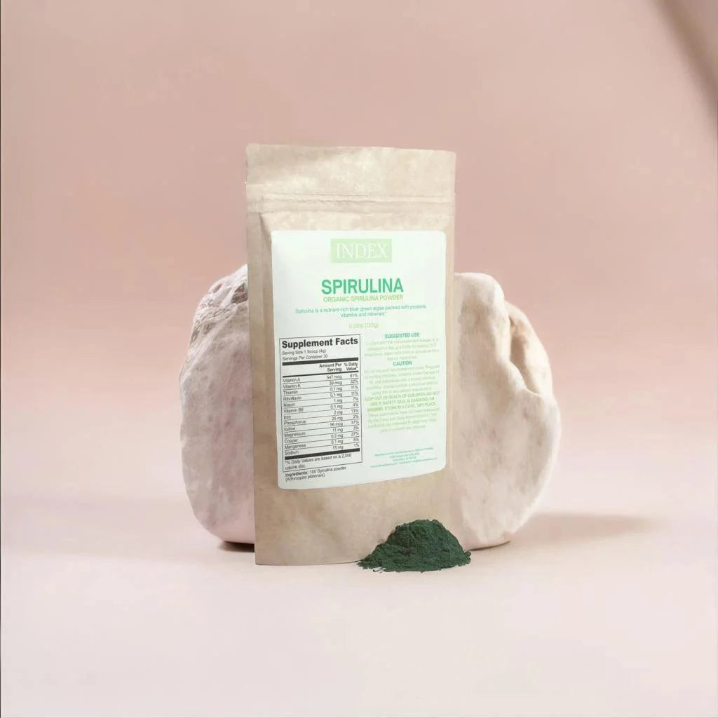ORGANIC SPIRULINA POWDER - indexvitamins.com # #