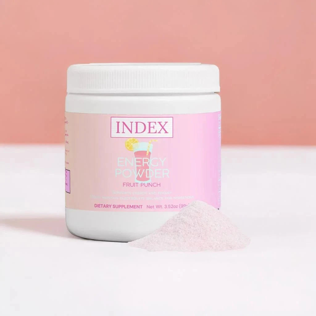 ENERGY POWDER FRUIT PUNCH - indexvitamins.com # #