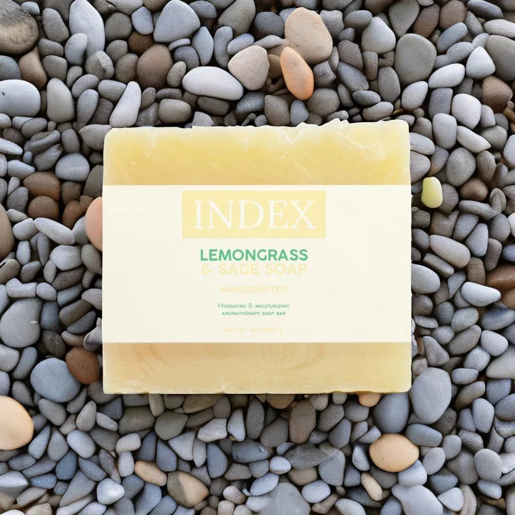 LEMONGRASS & SAGE SOAP - indexvitamins.com # #