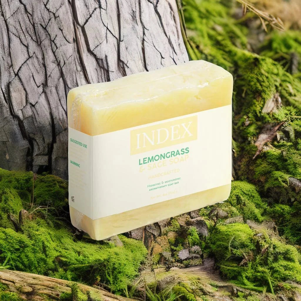 LEMONGRASS & SAGE SOAP - indexvitamins.com # #