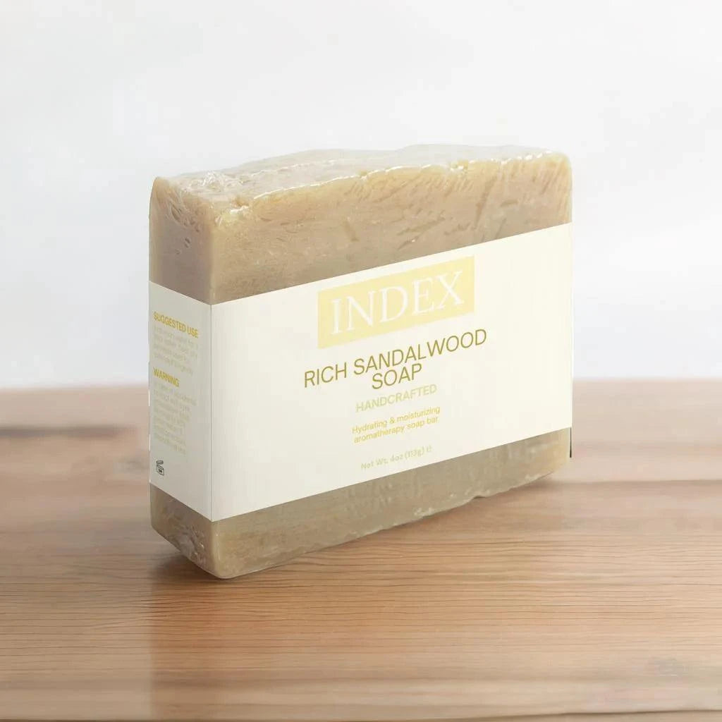 RICH SANDALWOOD SOAP - indexvitamins.com # #