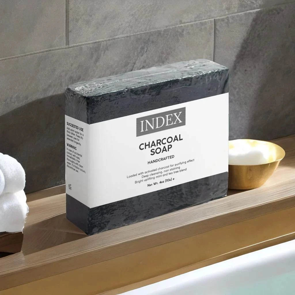 CHARCOAL SOAP - indexvitamins.com # #