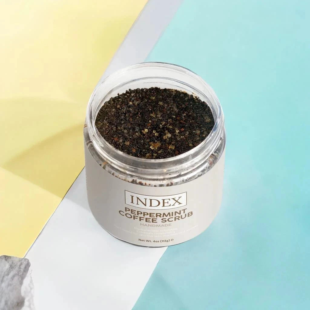 PEPPERMINT COFFEE SCRUB - indexvitamins.com # #
