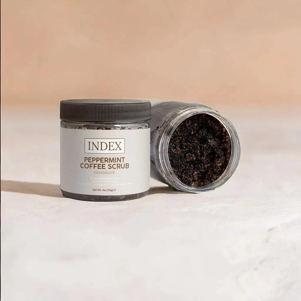 PEPPERMINT COFFEE SCRUB - indexvitamins.com # #