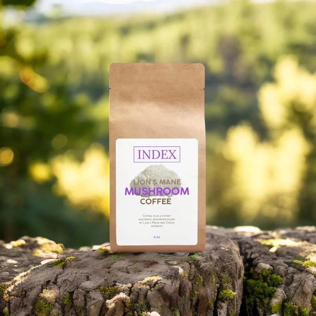 MUSHROOM COFFEE 4oz - indexvitamins.com # #