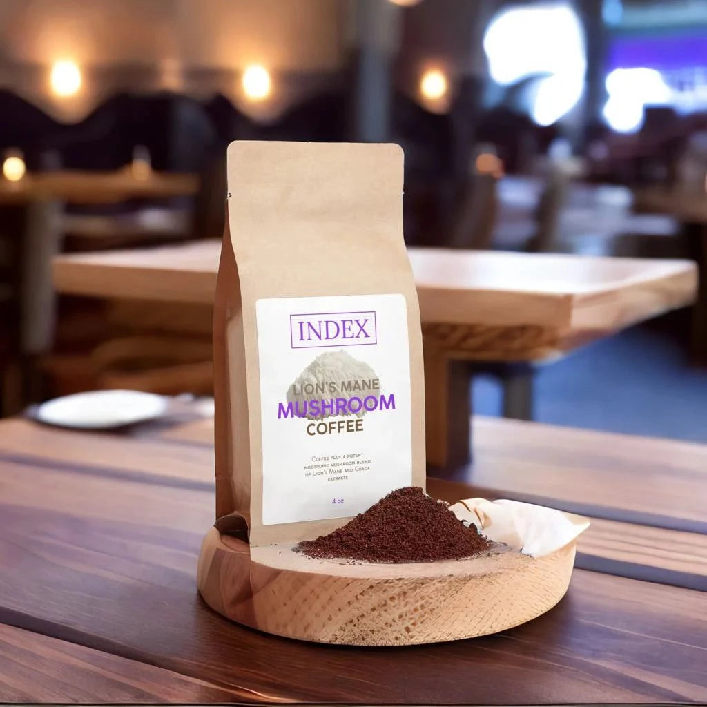 MUSHROOM COFFEE 4oz - indexvitamins.com # #