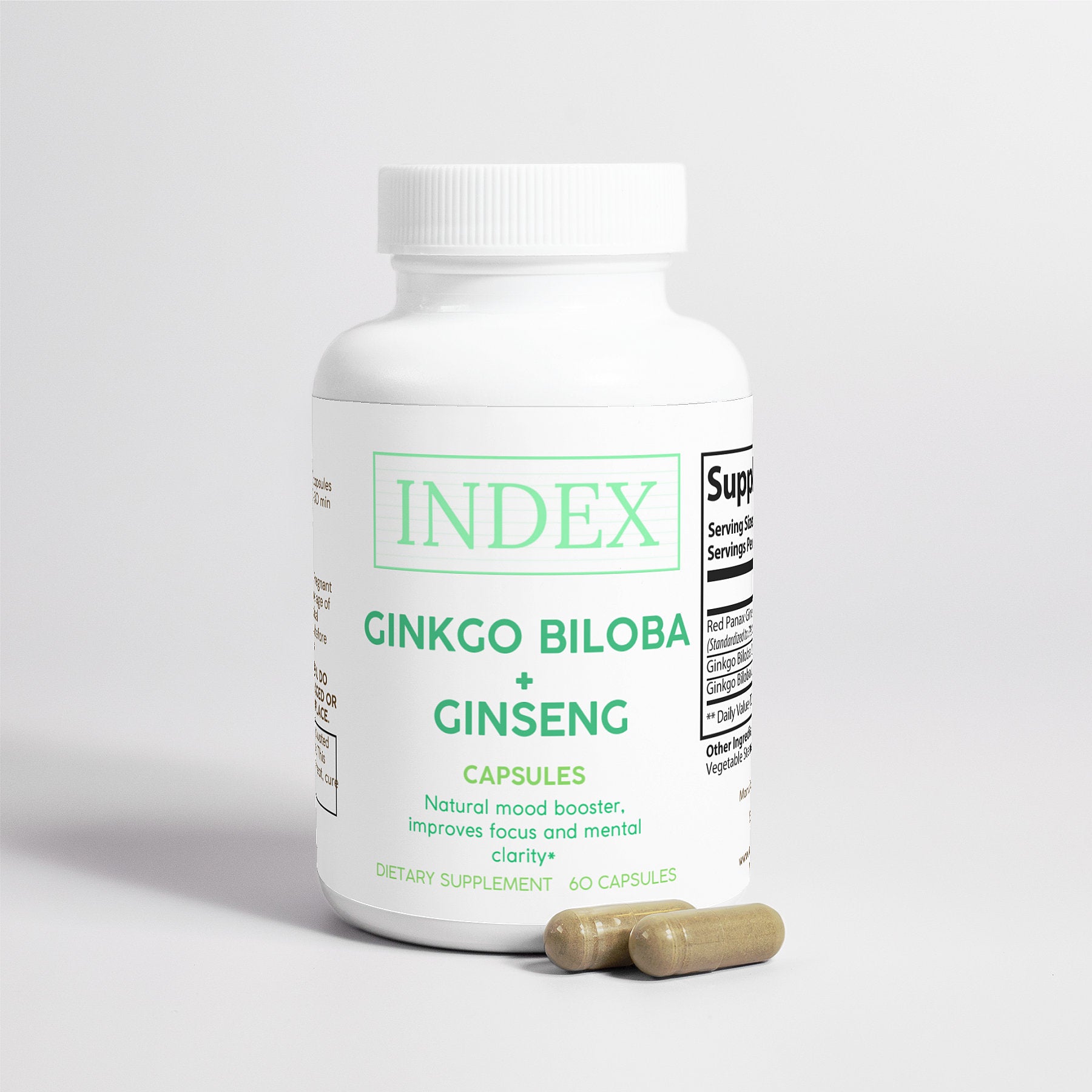 Ginkgo Biloba + Ginseng