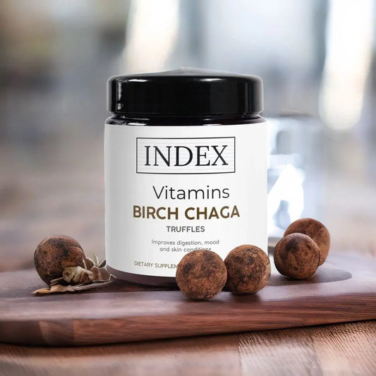 BIRCH CHAGA TRUFFLES Index Vitamins