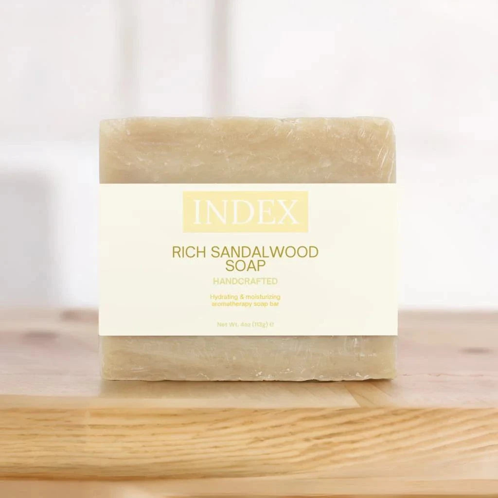 RICH SANDALWOOD SOAP - indexvitamins.com # #