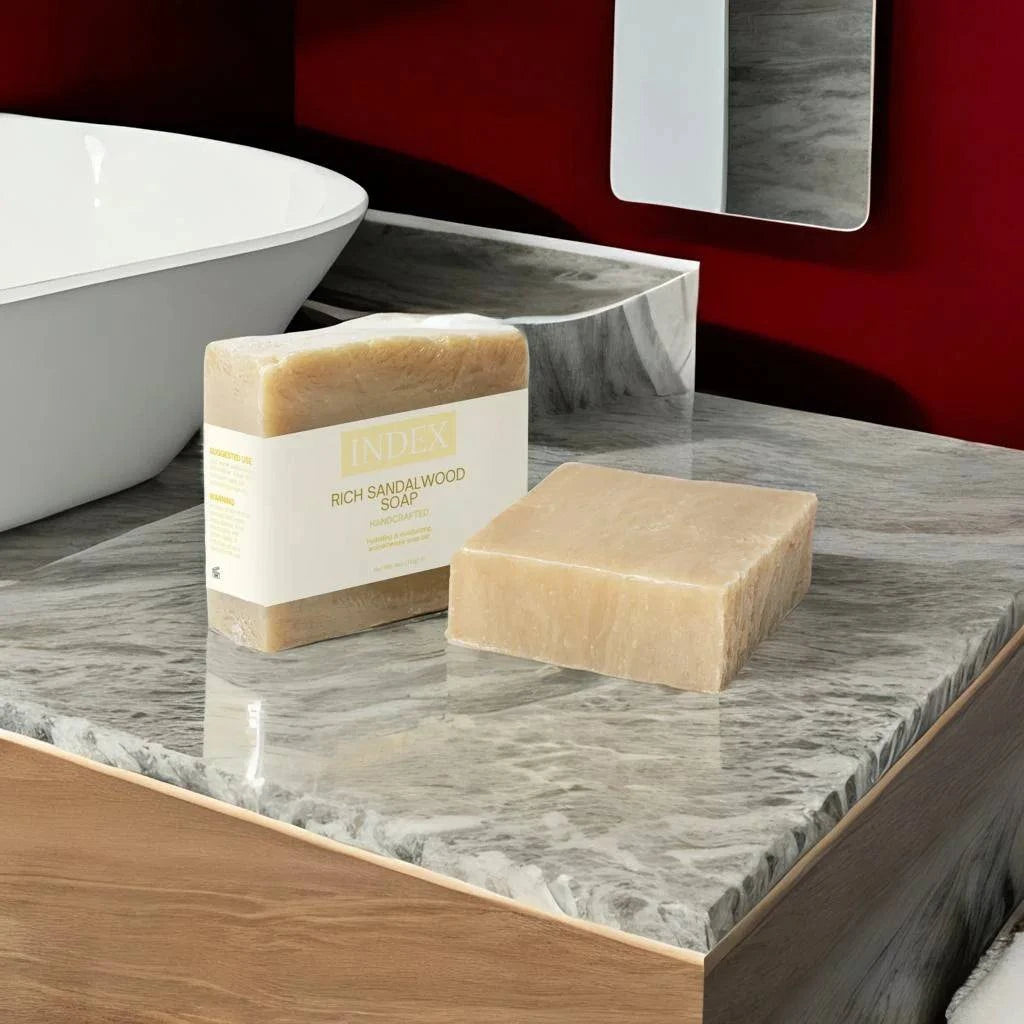 RICH SANDALWOOD SOAP - indexvitamins.com # #