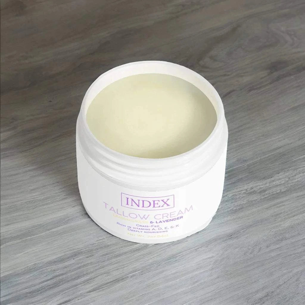 TALLOW CREAM LEMONGRASS & LAVENDER - indexvitamins.com # #